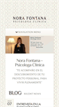 Mobile Screenshot of norafontana.com